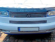 Volkswagen T4 Transporter 1990-2003 Ramka tablicy rejestracyjnej chrom Transporter (1 szt, stal nierdzewna) zdjęcia 1