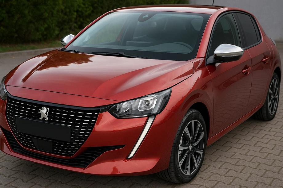 Peugeot 208 2019- Nakładki na Lusterka (2 szt, Stal Nierdzewna) Zdjęcia 1