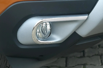 Renault Kangoo/Express 2021- Nakładki na światła przeciwmgielne (2 szt, stal nierdzewna) zdjęcia 1