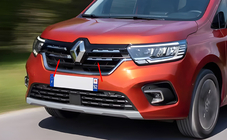 Renault Kangoo/Express 2021- Chromowane nakładki na grill (4 szt, stal nierdzewna) zdjęcia 1