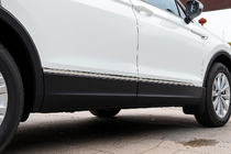 Volkswagen Tiguan 2016-2023 Listwy drzwiowe Carmos (4 szt, stal nierdzewna) zdjęcia 3