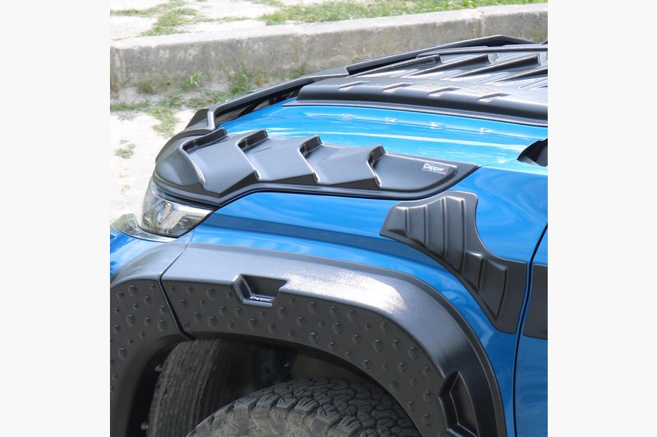 Mitsubishi L200 2015-2024 Zestaw nakładek na maskę DRAGON (2019+, 3 szt.) Zdjęcia 4
