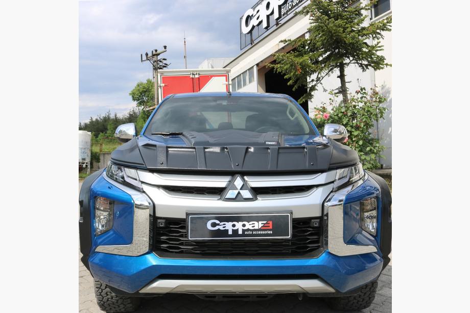 Mitsubishi L200 2015-2024 Zestaw nakładek na maskę DRAGON (2019+, 3 szt.) Zdjęcia 7