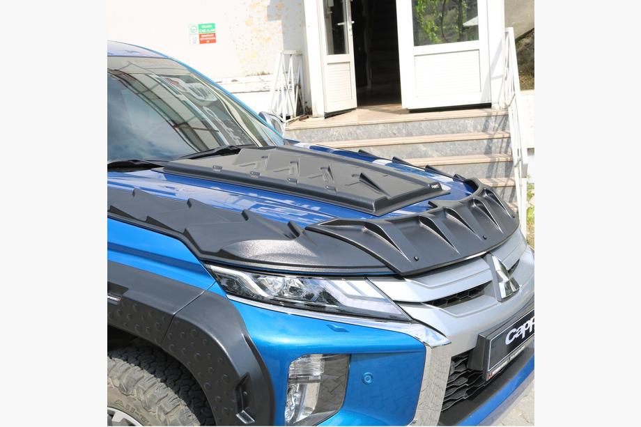 Mitsubishi L200 2015-2024 Zestaw nakładek na maskę DRAGON (2019+, 3 szt.) Image