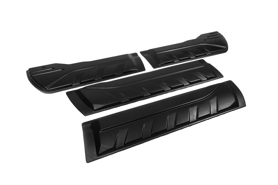 Nissan Navara 2006-2015 Listwy Drzwiowe (4 szt, ABS) Image