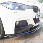 BMW 3 Series F30/F31 2012-2019 Dokładka (lip) przedniego zderzaka EuroCap (czarna, do M-Performance) zdjęcia 2
