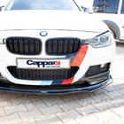 BMW 3 Series F30/F31 2012-2019 Dokładka (lip) przedniego zderzaka EuroCap (czarna, do M-Performance) zdjęcia 4