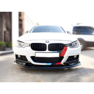 Dokładka (lip) przedniego zderzaka EuroCap (czarna, do M-Performance) BMW 3 Series F30/F31 2012-2019 zdjęcia 1