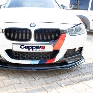 Dokładka (lip) przedniego zderzaka EuroCap (czarna, do M-Performance) BMW 3 Series F30/F31 2012-2019 zdjęcia 4