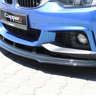 Nakładka na przedni zderzak Lip do M-Sport (czarna) BMW 4 Series F32/F33/F36 2012-2020 zdjęcia 3