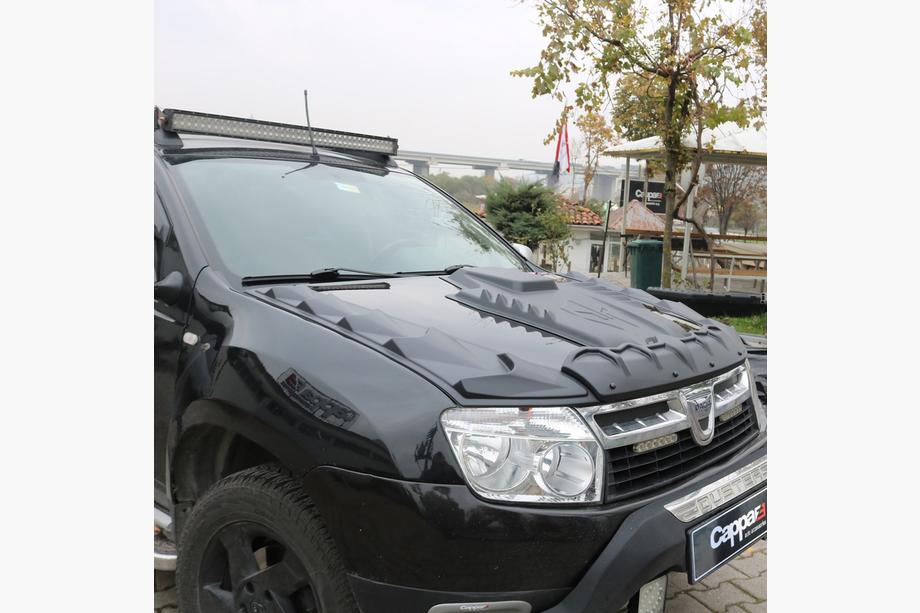 Dacia Duster 2008-2018 Nakładka na maskę (ABS) Zdjęcia 2