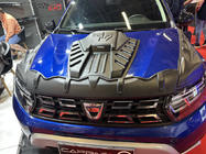 Renault Duster 2018-2024 Nakładka na maskę (ABS) zdjęcia 1