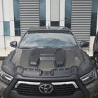 Toyota Hilux 2015- Nakładka na maskę (2021+, ABS) zdjęcia 3
