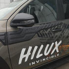 Toyota Hilux 2015- Listwy gorne drzwi (4 szt, ABS) zdjęcia 6