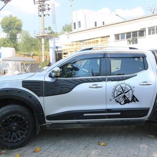 Listwy gorne drzwi (6 szt, ABS) Nissan Navara/NP300 2016- zdjęcia 3