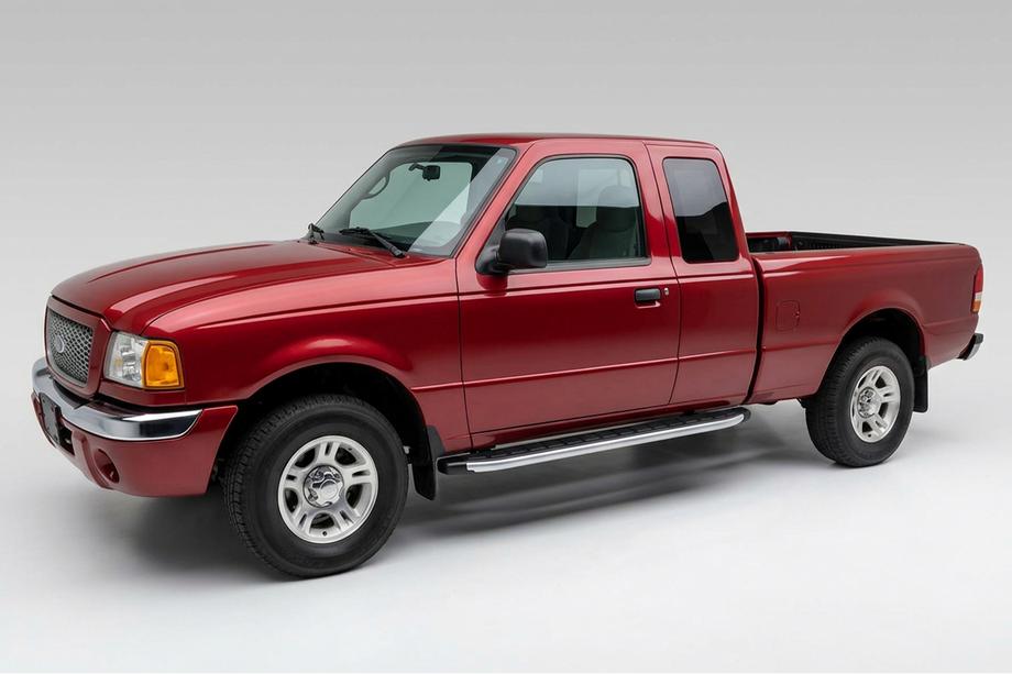 Ford Ranger 2002-2006 Progi Boczné Fullmond (2 szt., Aluminium) Image