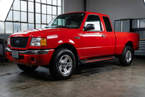 Ford Ranger 2002-2006 Progi Boczné Maya Red (2 szt., Aluminium) zdjęcia 1