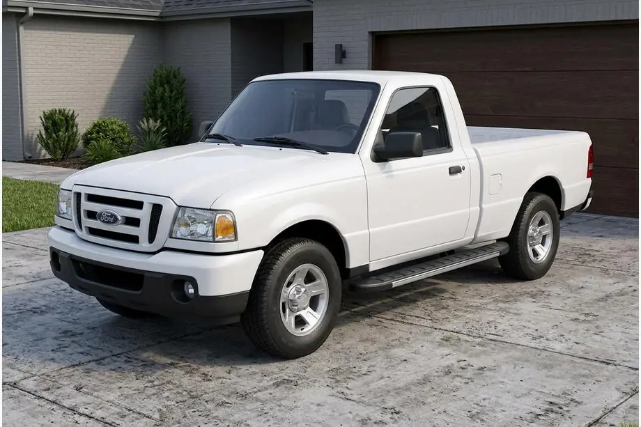Ford Ranger 2002-2006 Progi Boczné Duru (2 szt., Aluminium) Image