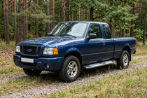 Ford Ranger 2002-2006 Progi Boczne Mevsim Grey (2 szt., Aluminium) zdjęcia 1
