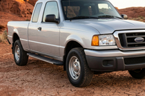 Ford Ranger 2002-2006 Progi boczne Bosphorus Grey (2 szt., aluminium) zdjęcia 1