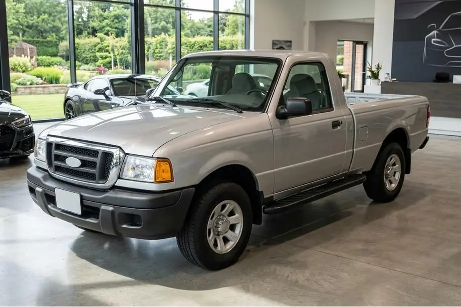 Ford Ranger 2002-2006 Progi Boczné Bosphorus Black (2 szt., Aluminium) Image
