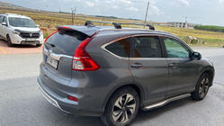 Honda CRV 2012-2016 Bagażnik dachowy na zintegrowane relingi Strong (2 szt.) Czarny zdjęcia 3