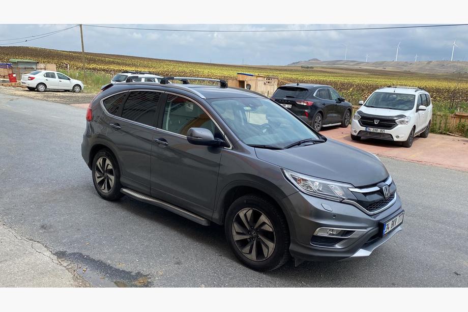 Honda CRV 2012-2016 Bagażnik dachowy na zintegrowane relingi Strong (2 szt.) Zdjęcia 2