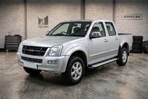 Isuzu D-Max 2002-2011 Progi Boczné Allmond Grey (2007-2012, 2 szt., Aluminium) zdjęcia 1
