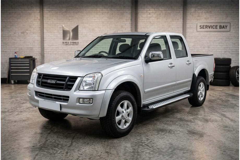 Isuzu D-Max 2002-2011 Progi Boczné Allmond Grey (2007-2012, 2 szt., Aluminium) Image