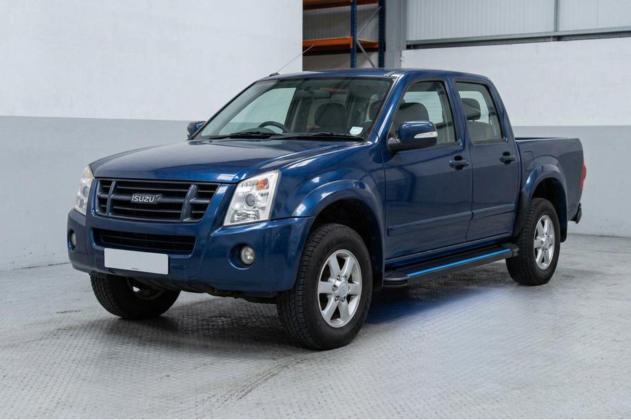 Isuzu D-Max 2002-2011 Progi Boczné Maya Blue (2007-2012, 2 szt., Aluminium) Image