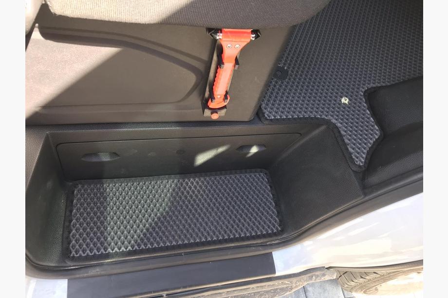 Ford Transit 2014- Dywaniki na progi EVA (3 szt, czarne) Image