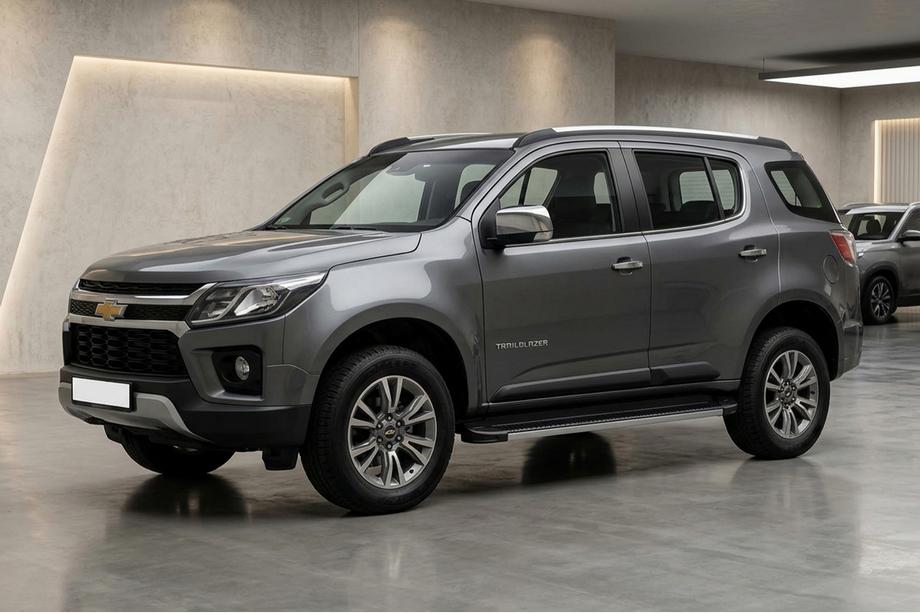 Chevrolet Trailblazer 2012-2019 Progi Boczné Maya V1 (2 szt., Aluminium) Image