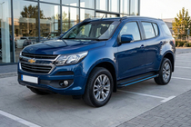 Chevrolet Trailblazer 2012-2019 Progi Boczné Maya Blue (2 szt., Aluminium) zdjęcia 1