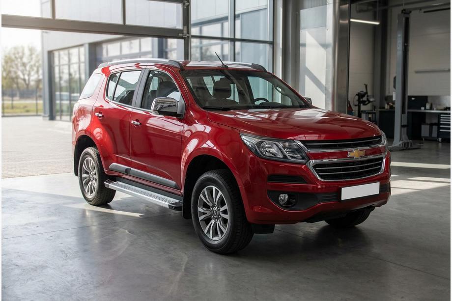 Chevrolet Trailblazer 2012-2019 Progi Boczne Maya V2 (2 szt., Aluminium) Image