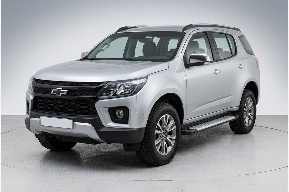 Chevrolet Trailblazer 2012-2019 Progi boczne Allmond Grey (2 szt., aluminium) Image