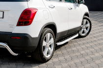 Chevrolet Trailblazer 2012-2019 Progi Boczné Fullmond (2 szt., Aluminium) zdjęcia 1