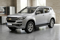 Chevrolet Trailblazer 2012-2019 Progi Boczné Allmond Black (2 szt., Aluminium) zdjęcia 1