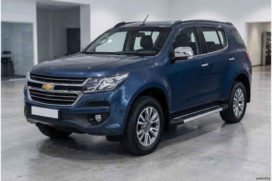 Chevrolet Trailblazer 2012-2019 Progi Boczné RedLine V1 (2 szt., Aluminium) Image