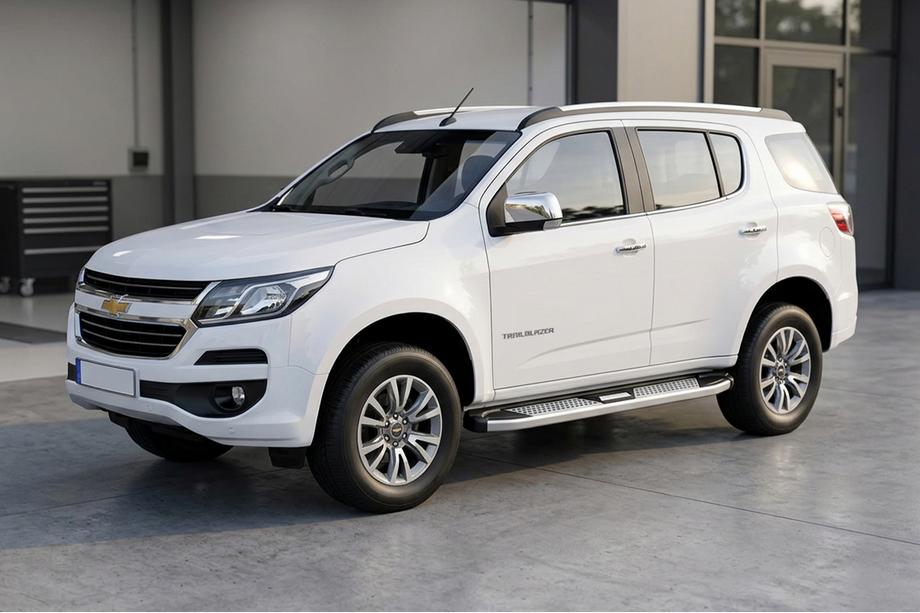 Chevrolet Trailblazer 2012-2019 Progi Boczne Mevsim Grey (2 szt., Aluminium) Image