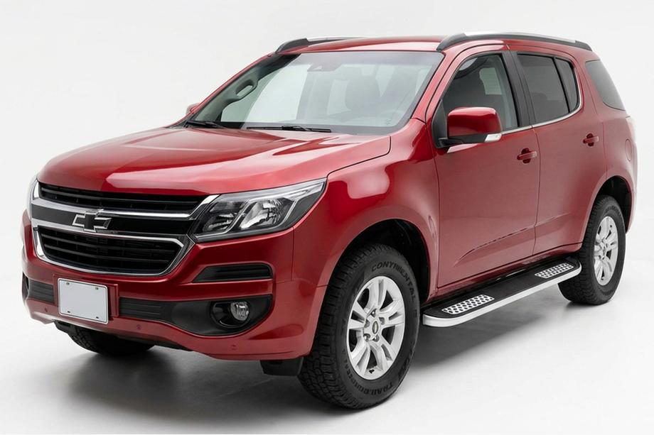 Chevrolet Trailblazer 2012-2019 Progi Boczné Tayga V2 (2 szt., Aluminium) Image