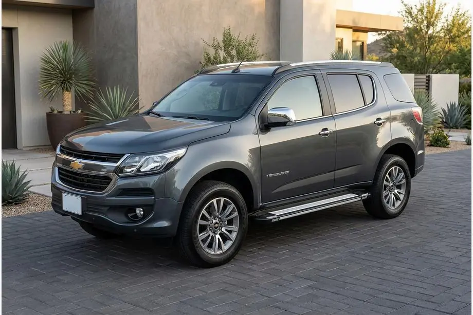 Chevrolet Trailblazer 2012-2019 Progi Boczné Rainbow (2 szt., Aluminium) Image