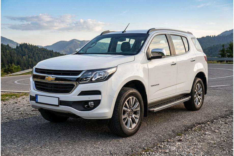 Chevrolet Trailblazer 2012-2019 Progi Boczné BlackLine (2 szt., Aluminium) Image