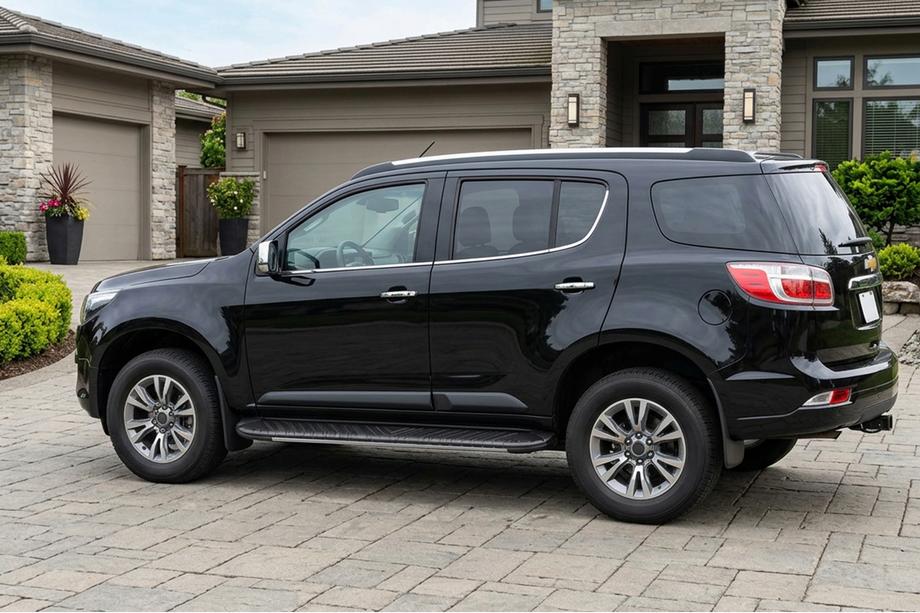 Chevrolet Trailblazer 2012-2019 Progi boczne Bosphorus Grey (2 szt., aluminium) Image