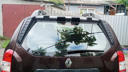 Dacia Duster 2018-2024 Spoiler 3-częściowy (ABS) V-1 zdjęcia 3