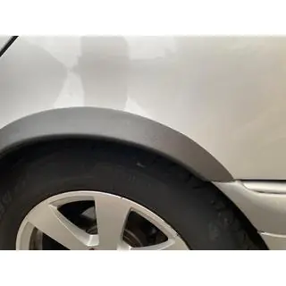 Poszerzenia nadkoli (4 szt, czarne, plastik ABS) Mercedes C-class W202 1993-2001 zdjęcia 3