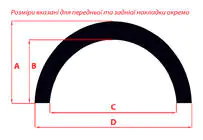 Mercedes ML W163 1997-2005 Poszerzenia nadkoli (4 szt, czarne, plastik ABS) zdjęcia 5
