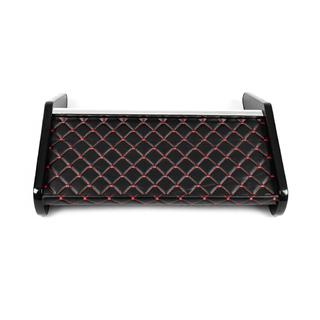 Półka na deskę rozdzielczą (Czarna z czerwonym przeszyciem) Volkswagen Crafter 2006-2016 zdjęcia 4