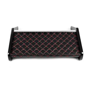 Półka na deskę rozdzielczą (Czarna z czerwonym przeszyciem) Mercedes Sprinter W906 2006–2018 zdjęcia 4