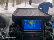 Fiat Ducato 1995-2006 Półka na deskę rozdzielczą 2000-2006 (Czarna z czerwoną nicią) zdjęcia 6