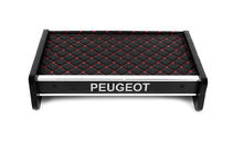 Peugeot Boxer 2006-2025 Półka na deskę rozdzielczą (Czarna z czerwonym przeszyciem) od 2014 zdjęcia 2